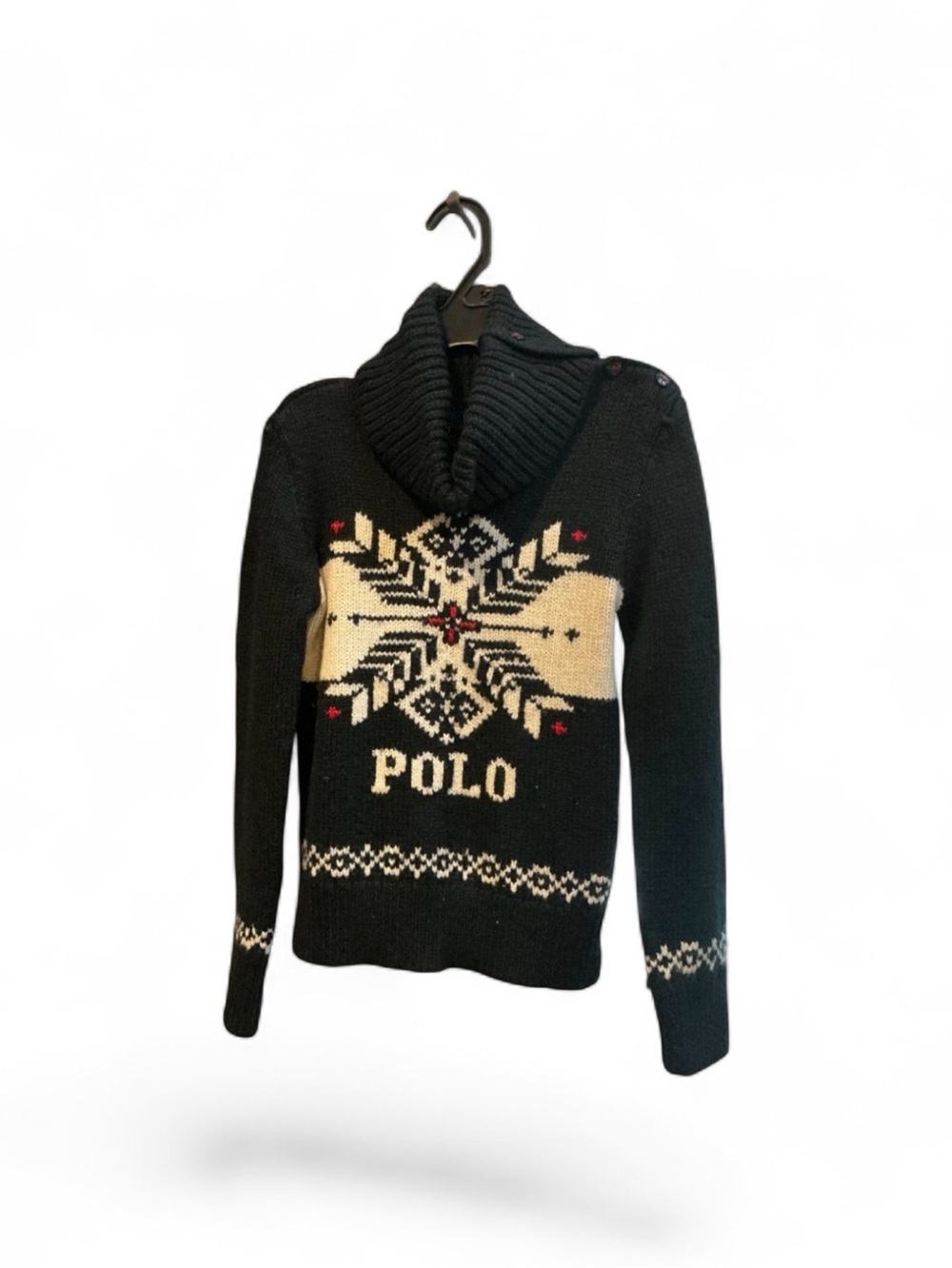 Polo Ralph Lauren side button turtleneck sweater